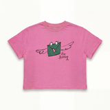The Send Love Cropped Tee